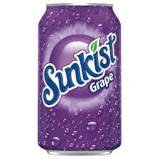 SUNKIST GRAPE SODA CAN 355ML