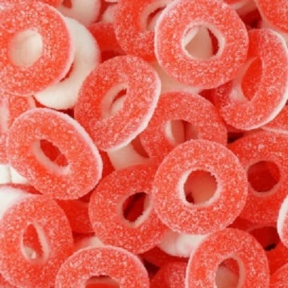 STRAWBERRY RINGS 150G