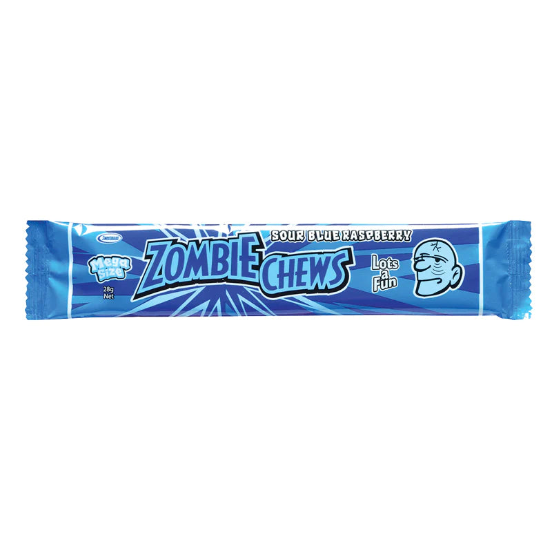 Zombie Chews Blue Raspberry 28g