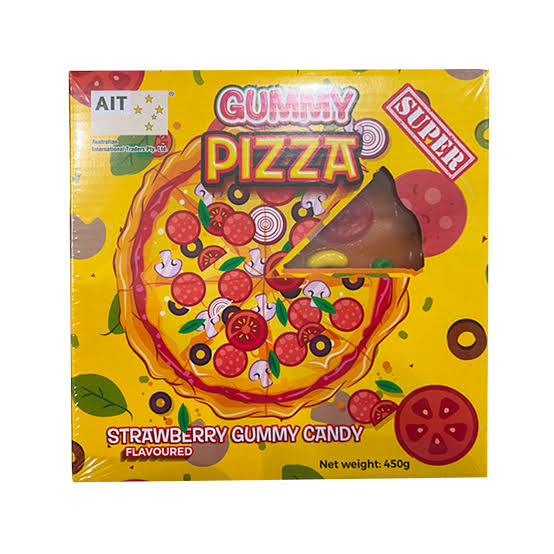 SUPER GUMMY PIZZA 450G