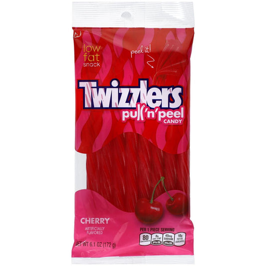 TWIZZLERS TWISTS PULL N PEEL CANDY 172G