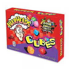 WARHEADS -CHEWY CUBES SOUR CANDY 113G